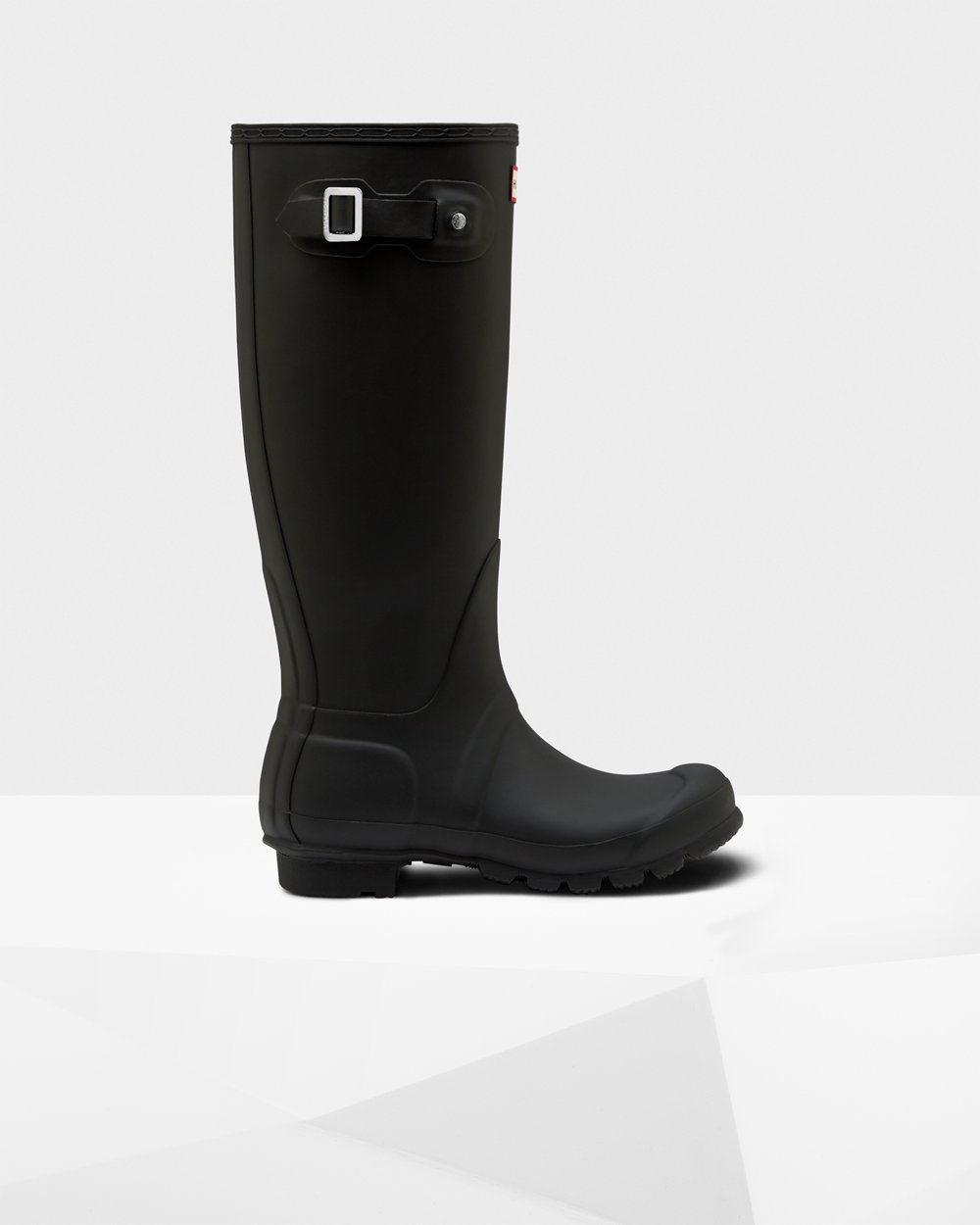 Womens Hunter Tall Rain Boots Black - Original - 7903658-VY